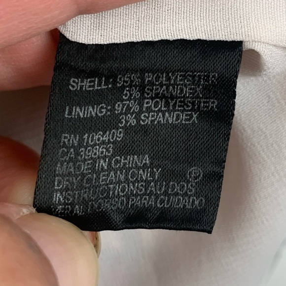 Tahari Red Black Leopard Print Satin Shell Tank Size S - Picture 8 of 8